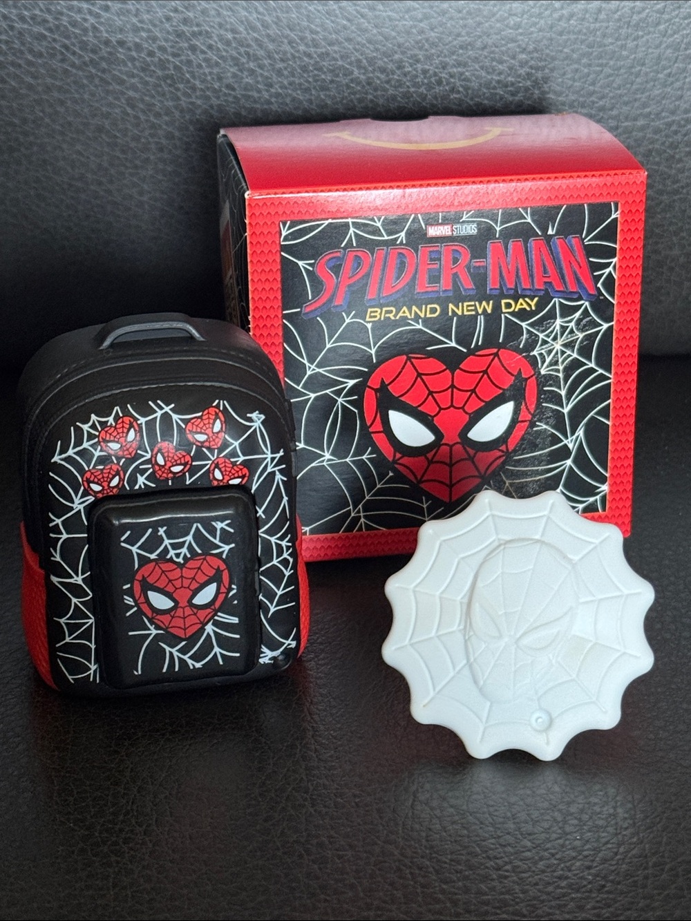 McDonald’s Happy Meal Spider-Man Kids Black & Red Backpack - Marvel